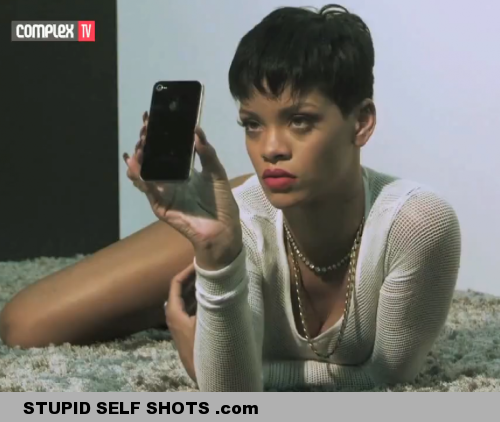 Rihanna Self Shot