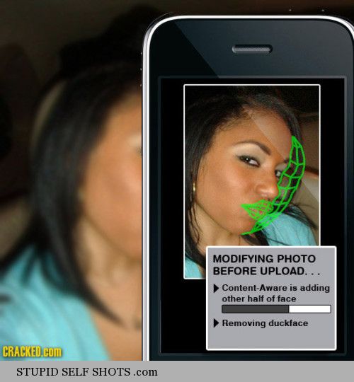 New self shot app fixes your duck face
