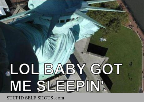 Statue of Liberty Self Shot