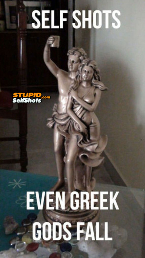 Even Greeks took selfies