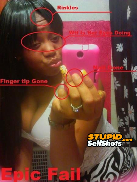 How not to take a self shot