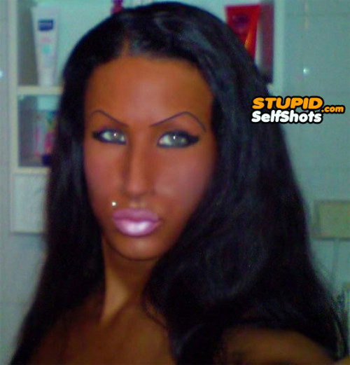 Put down the tanning lotion! Self shot fail